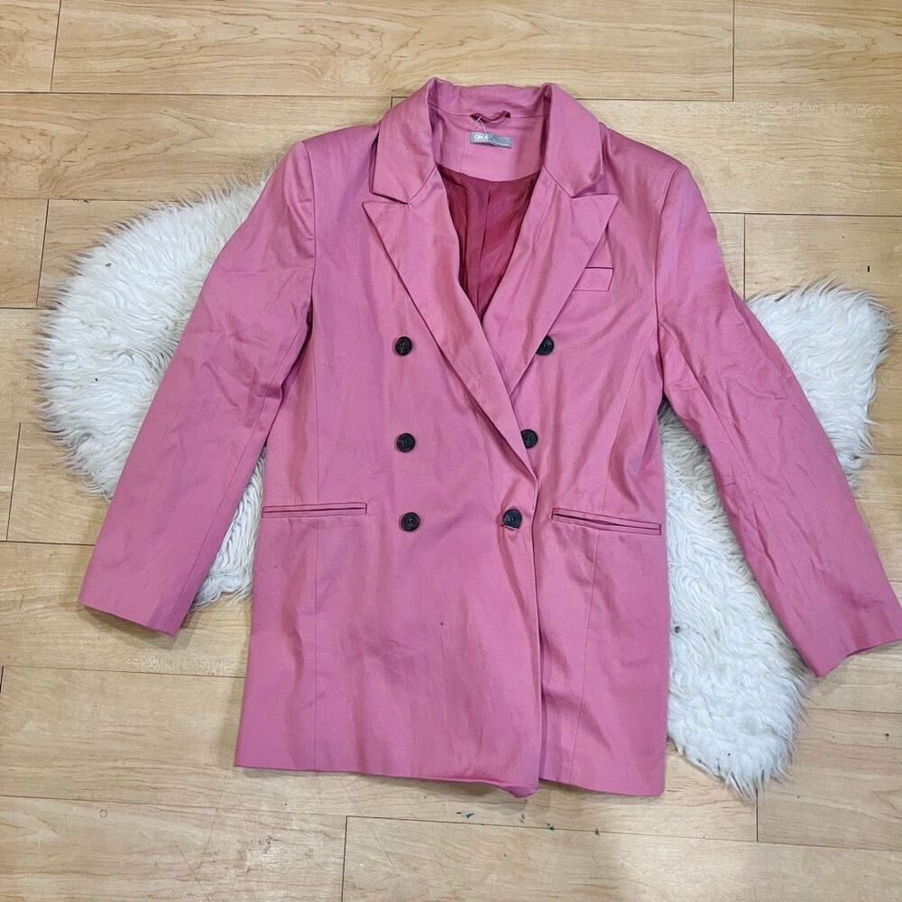 Asos oversized pink blazer size 8 - Picture 3 of 5